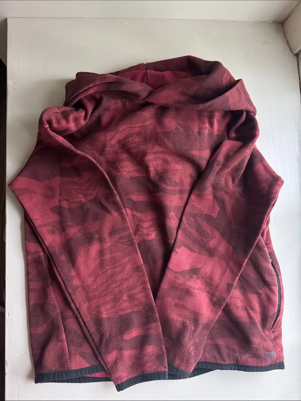 GAP GapFit Maroon Hooded Pullover